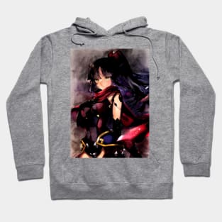 Katou Danzou Anime Watercolor Hoodie